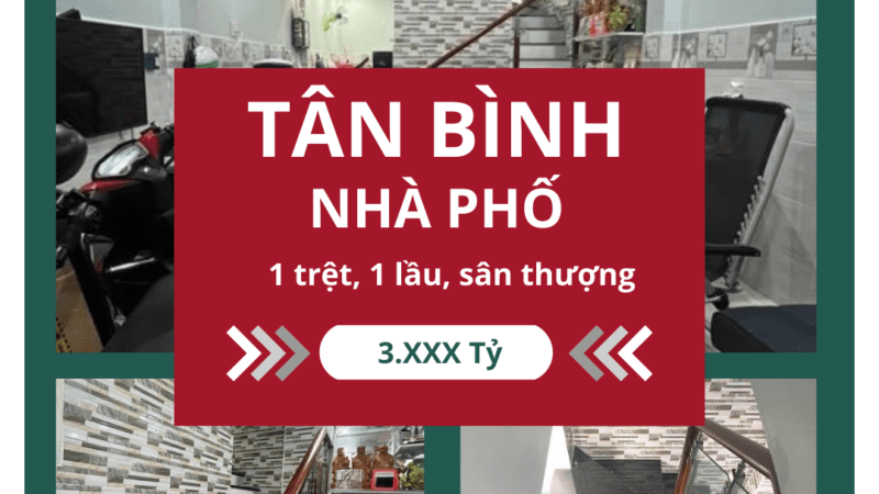 Nhà phố đường Lạc Long Quân, Tân Bình – 42m², giá chỉ 3.XXX tỷ – Nội thất đẳng cấp