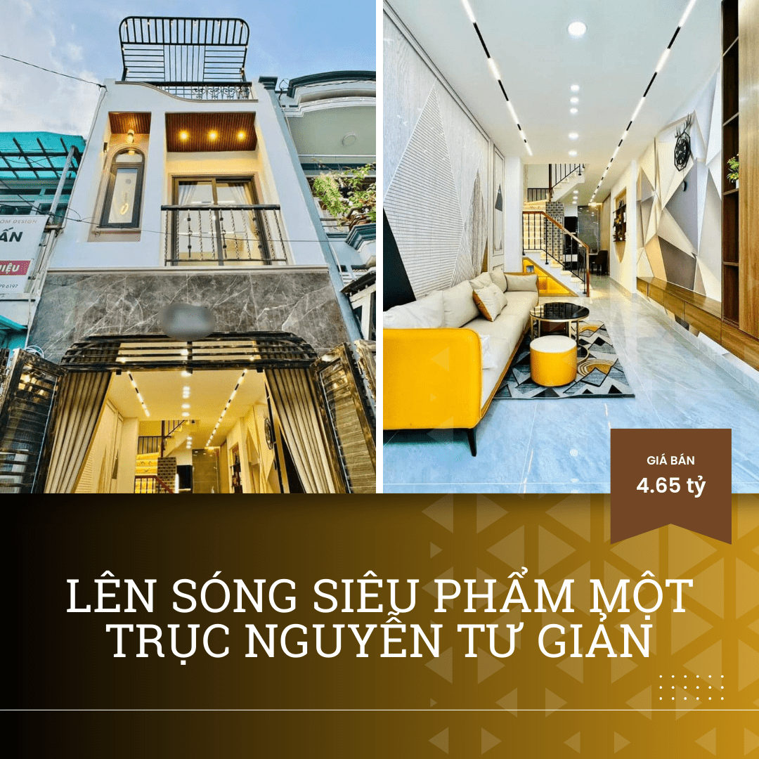 Nhà đẹp giá tốt tại Nguyễn Tư  Giản , Gò Vấp