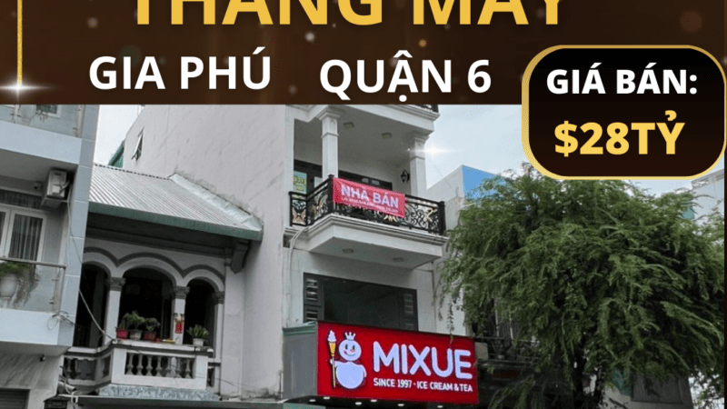 Cơ hội đầu tư đẳng cấp tại trung tâm Quận 6