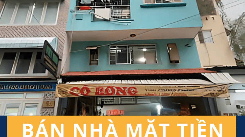 Bán nhà mặt tiền Đường Số 7 – Cư Xá Đô Thành, P4, Q3